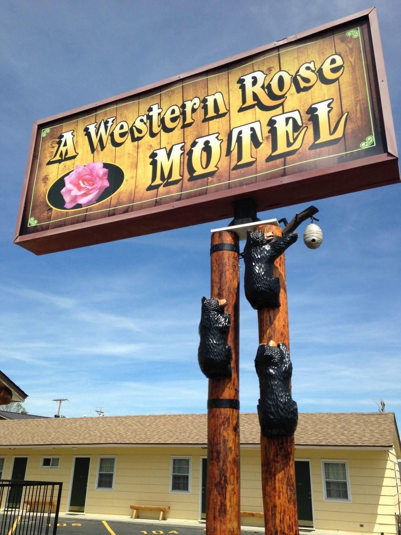 A Western Rose Motel Cody Exterior photo